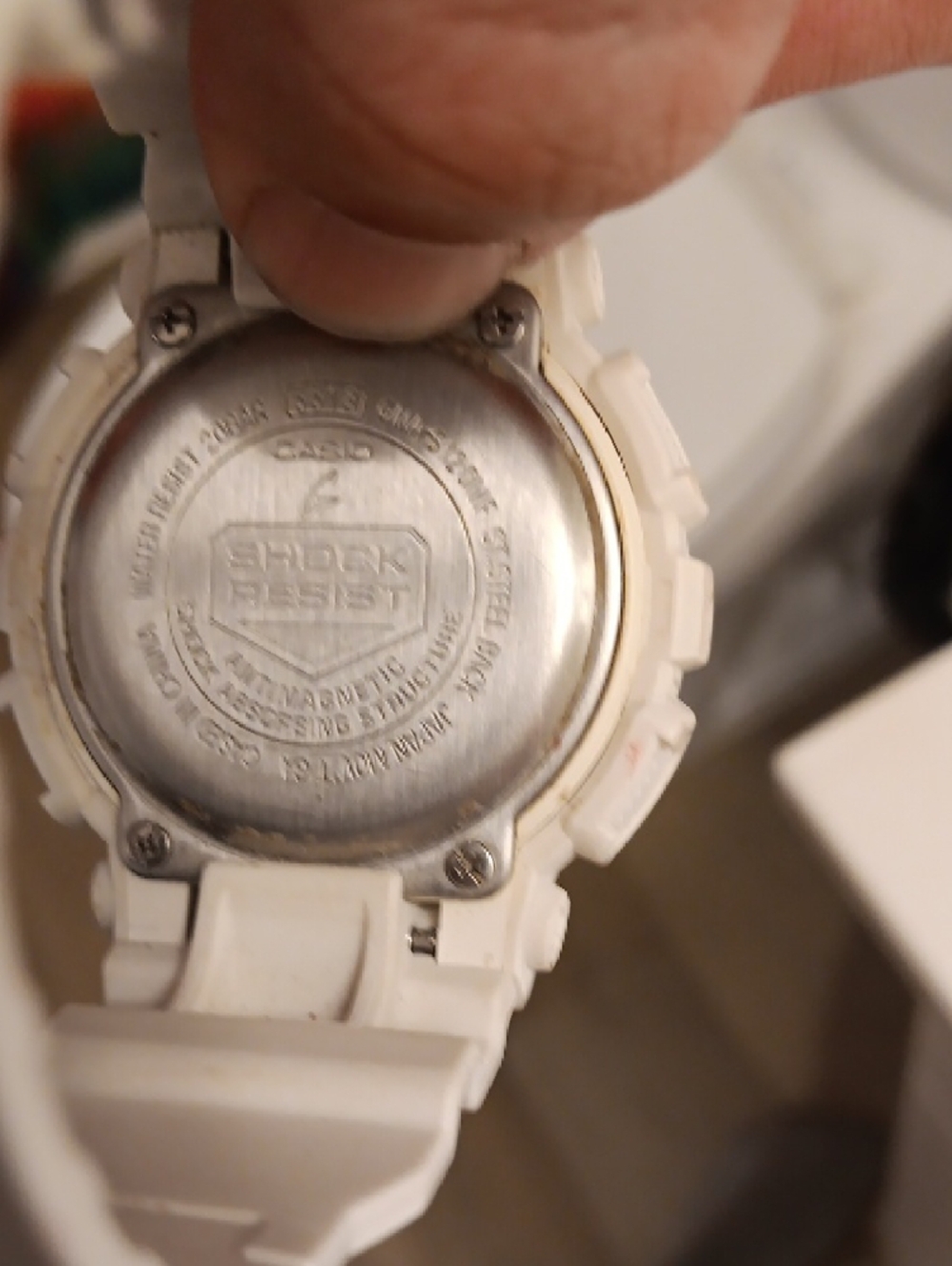 Casio G-Shock White with Rose Gold Dial - Picture 2 of 3